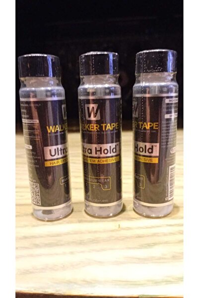 Walker Tape ultra hold 41 ml sıvı protez saç yapıştırıcı (3 ŞİŞE )
