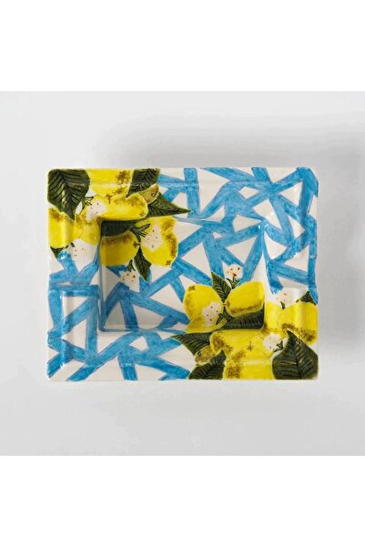 VITELLI DUBAI Hazeran Lemon Ceramic Ashtray