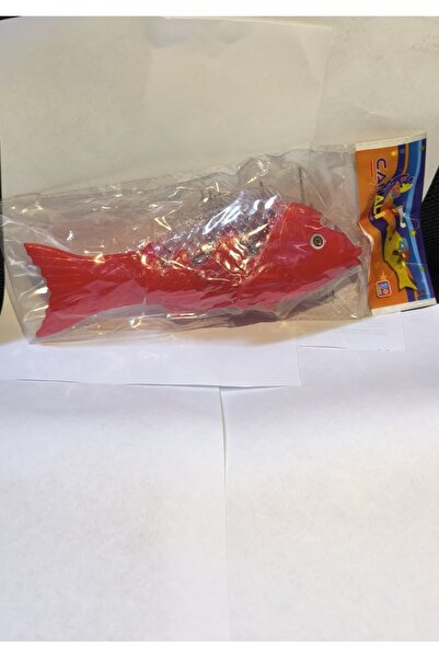 CNL PİLLİ IŞIKLI SESLİ KIRMIZI BALIK 23CM