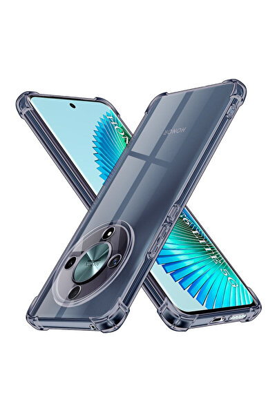 Techsuit Carcasă din silicon transparent rezistentă la șocuri pentru Honor Ma...