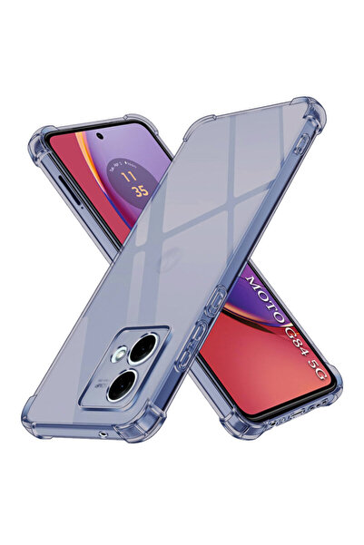 Techsuit Carcasă din silicon transparentă rezistentă la șocuri pentru Motorol...