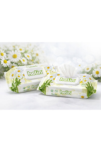 Mira Home Set of 2x Wet Wipes with Chamomile – Alcohol and Paraben Free, 2 x ...