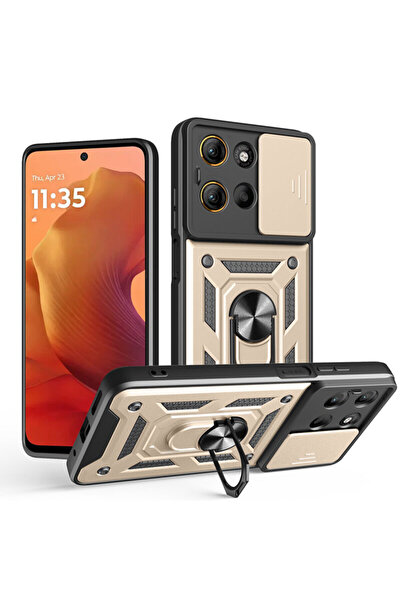 Techsuit Husă de protecție pentru cameră Motorola Moto G15, seria CamShield, ...