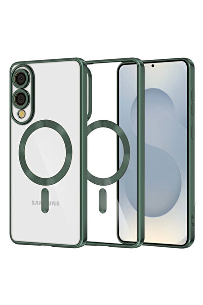 Techsuit Θήκη Premium για Samsung Galaxy S25 Edge Luxury Crystal MagSafe, σκο...