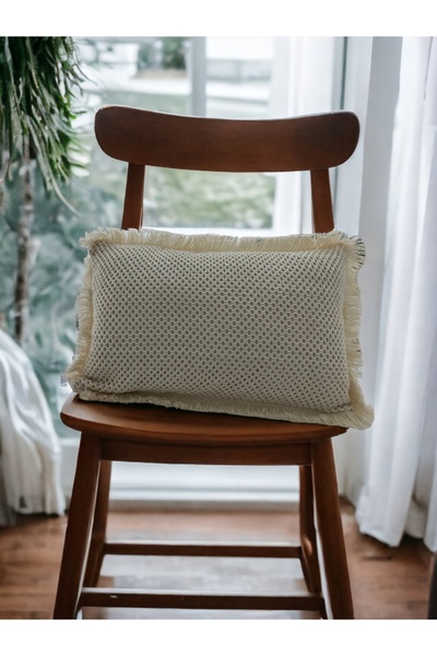 Onerose Home Whole Lace Tassel Throw Pillow Cushion Cover