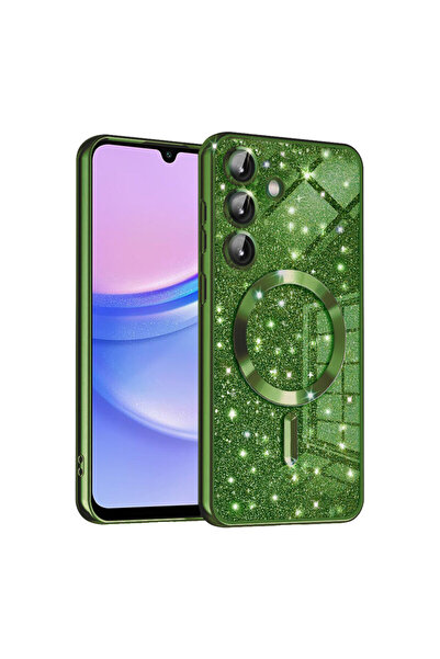Techsuit Πολυτελής θήκη για Samsung Galaxy A15 4G Luxury Glitter MagSafe, πρά...