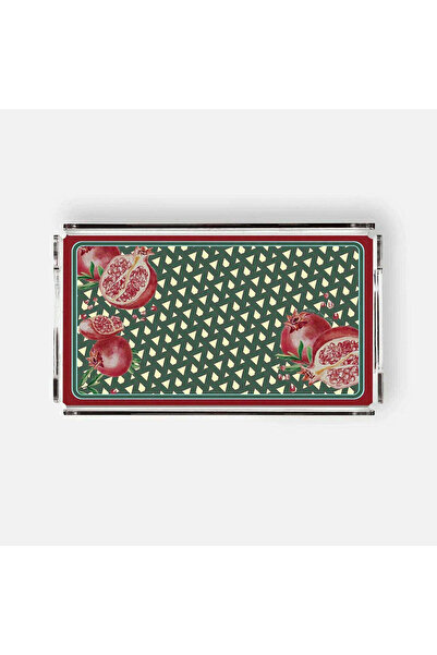 VITELLI DUBAI Hazeran Pomegranate Acrylic Tray