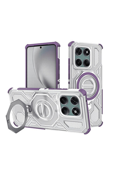 Techsuit Husa Motorola Edge 60 Fusion Carbon Shield PRO, violet