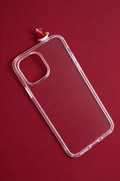 lotusbybuket Iphone13-14 Lemon Tea Hard Mica Transparent Non-Yellowing Case (...