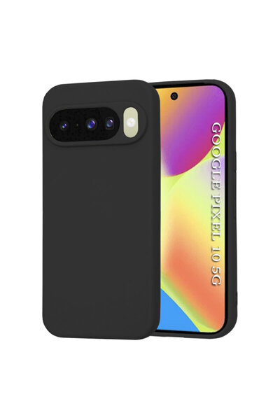 Techsuit Husă din silicon SoftFlex pentru Google Pixel 10, neagră