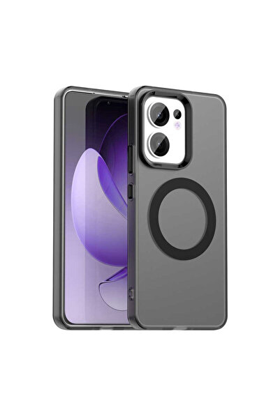 Techsuit Oppo Reno 13 F 4 G CandyCase MagSafe, μαύρο