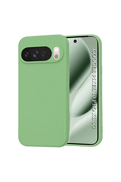Techsuit Husă din silicon SoftFlex pentru Google Pixel 10 Pro XL, verde deschis