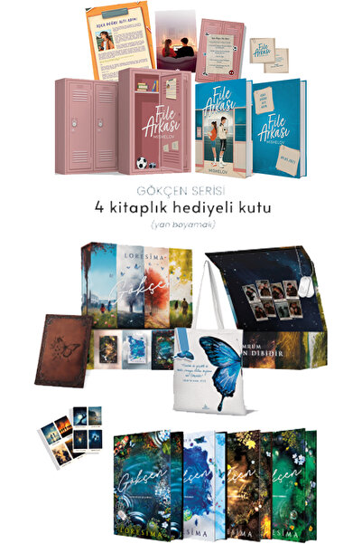 Guardian Kitap File Arkası Hediyeli Özel Kutu Ciltli ve Gökçen Serisi 4 Kitap...