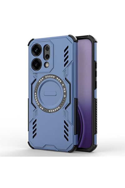 Techsuit Carcasă ArmorMag pentru Oppo Reno 14, albastră