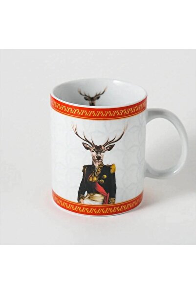 VITELLI DUBAI كوب قهوة من الخزف العام بتصميم غزال