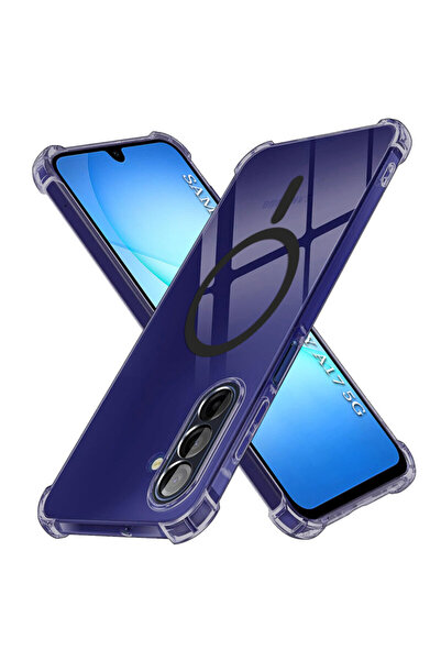 Techsuit Husa Samsung Galaxy A17 5G din silicon transparent, rezistentă la șo...