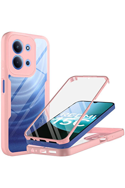 Techsuit Carcasă 360° Xiaomi Redmi 15C 4G ColorVerse, Roz