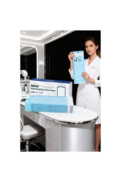 Marsilyan Σακούλα Αποστείρωσης 600 Τεμάχια - Αυτοκόλλητη Ιατρική Σακούλα Αυτό...