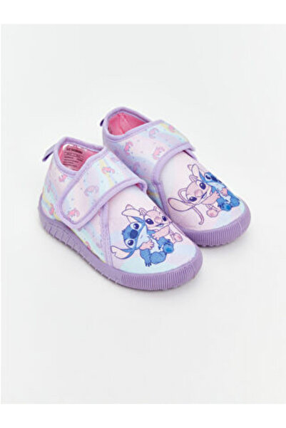 LC Waikiki Lila Lilo and Stitch Printed Girls' Slippers