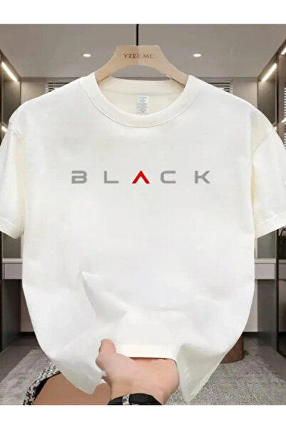 ASSEL UNISEX Baskılı Bisiklet Yaka T-shirt