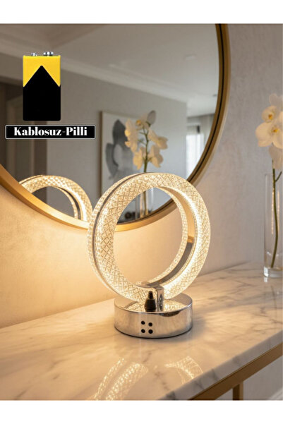 Lytra Lighting Brilla Model Gümüş Kaplama Oturma Yatak Mutfak Çocuk Odası Led...