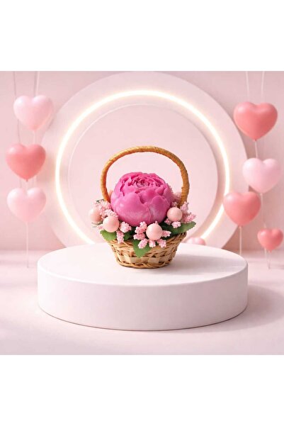 victiny Set of 2 VICTINY® Floral Martisor peony with pearls random colors