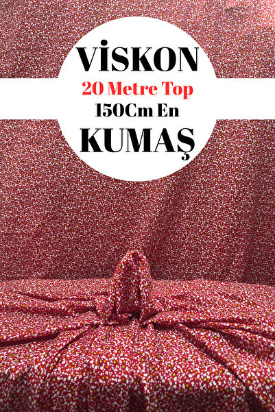 kumaş sarayı Toptan Kumaş - Viskon Kumaş - 20 Metre Top - 150cm En