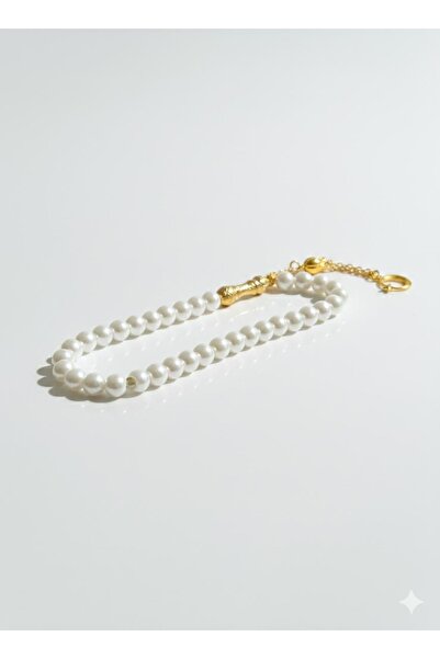Filiya Daily Gift Hand-Made 8 mm Imitation Heavy Pearl Prayer Beads