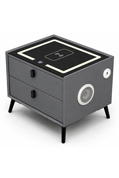 OEM Premium Smart Bedside Table with Wireless Charging, Bluetooth Speaker and...