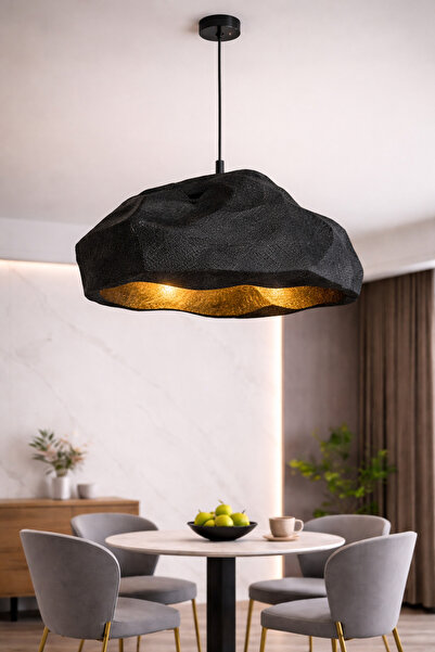 qwell Dark black chandelier