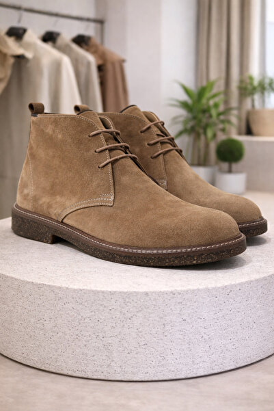 Freefoot Hakiki Deri Erkek Süet Bot
