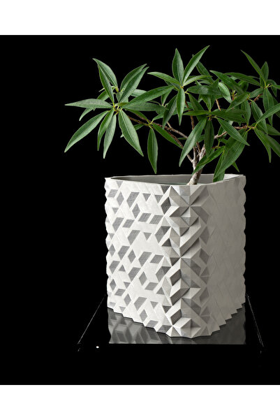 3D.era COBBLE Modern Tasarım Dekoratif Saksı