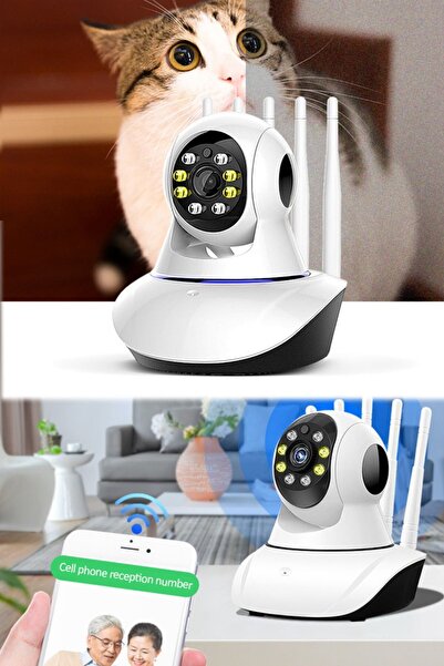 Munico Hd Kalite Telefondan Takip Edilebilir Uygulamalı Akıllı Gece Görüşlü E...