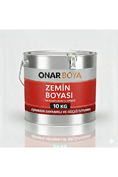 ONAR BOYA ZEMİN BOYASI TEK KOMPENANTLI EPOKSİ 10KG