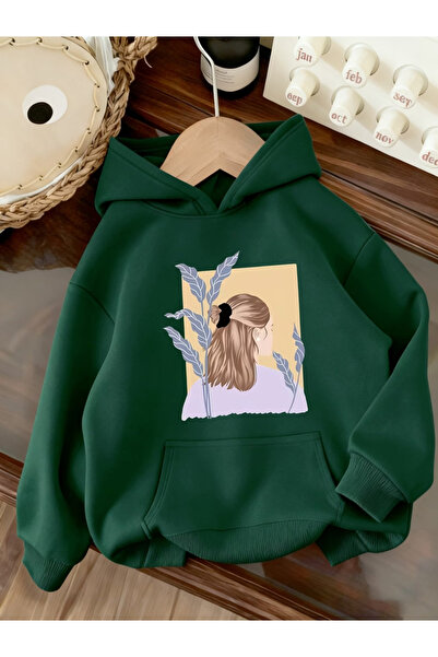 Rayan & Hoor Style Kiz Printed Unisex Oversize/Casual Cut Basic Thick/Fleece ...