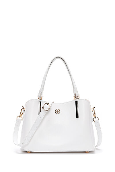 Derimod Women's White Long Strap Shoulder Bag 26Pbd200418