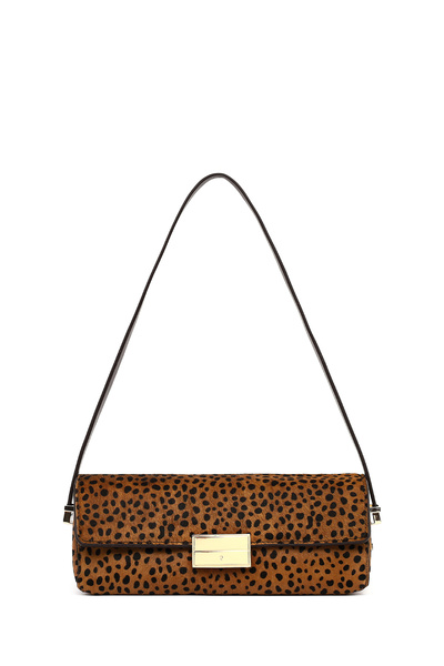 Derimod Women's Leopard Mini Shoulder Bag 26Pbd2451W2