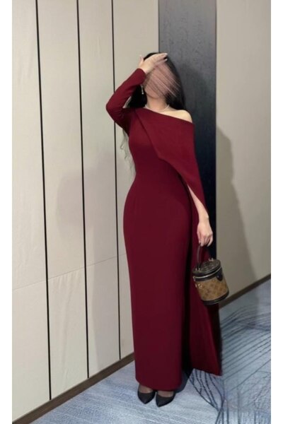 Genenic Hoar dress, soft red