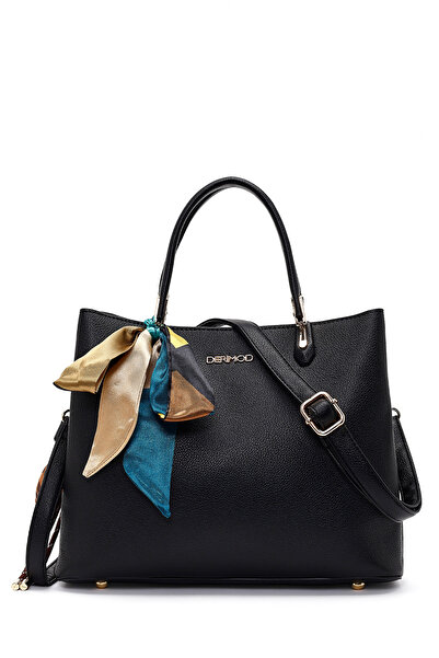 Derimod Women's Black Long Strap Accessory Shoulder Bag 26Pbd262918