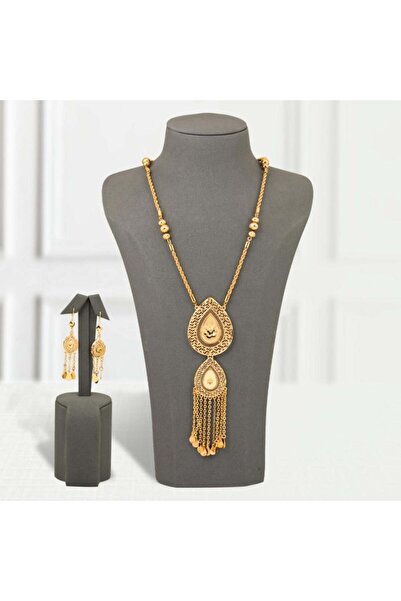 Generic عقد بديل الذهب الدموع الذهبية لايسبب الحساسيه