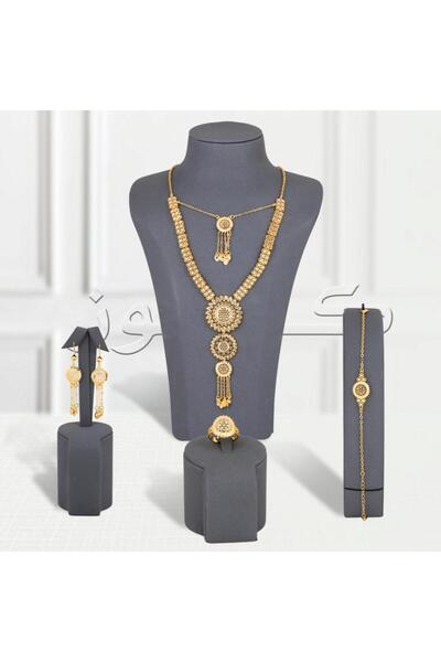 Generic طقم رمش الورد بديل الذهب