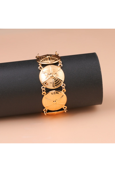 Generic أسورة بديل الذهب بريق الشمس لايسبب الحساسيه