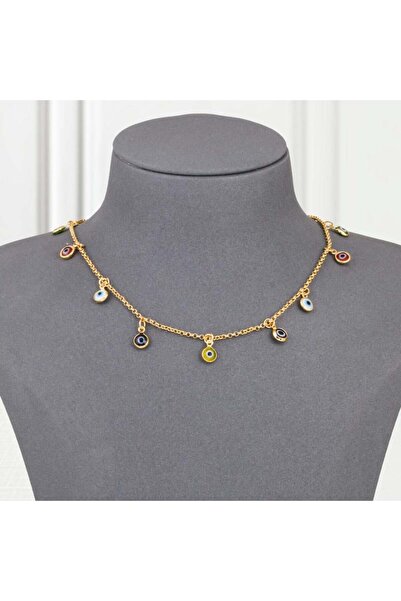 Generic شوكر بديل الذهب عيون الموضة