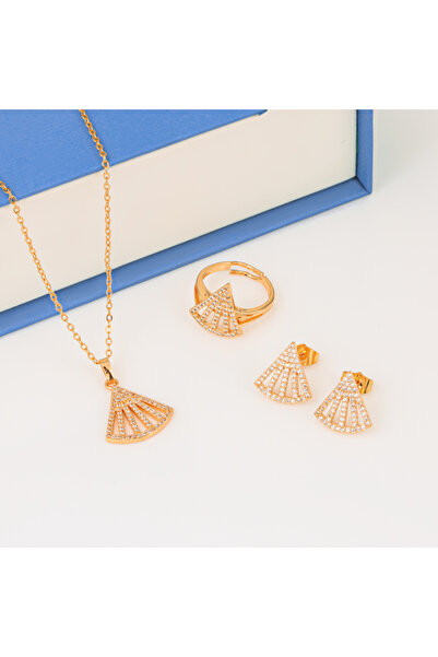 Generic طقم مروحة الألماس لايسبب الحساسيه