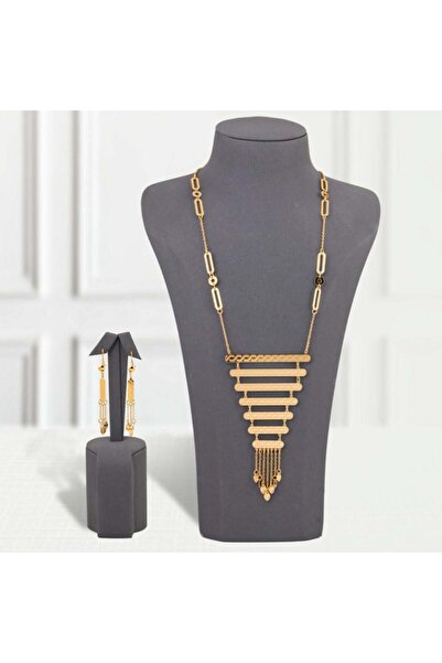 Generic عقد بديل الذهب السلالم الذهبية لايسبب الحساسيه