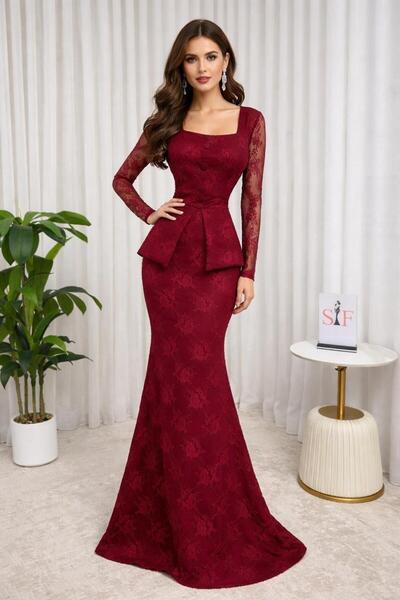 MİLA FASHİON Two-piece set: skirt and Lace blouse