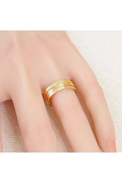 Generic دبل بديل الذهب الأنيق - مقاس 6