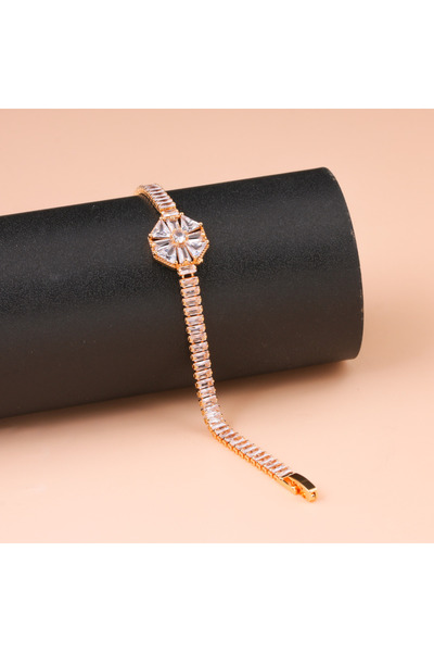 Generic اسورة بديل الذهب بريق الألماس لايسبب الحساسيه