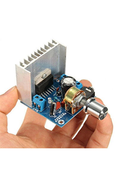 China TDA7297 Amfi Devresi Amplifikatör Çift Kanal 2x15W