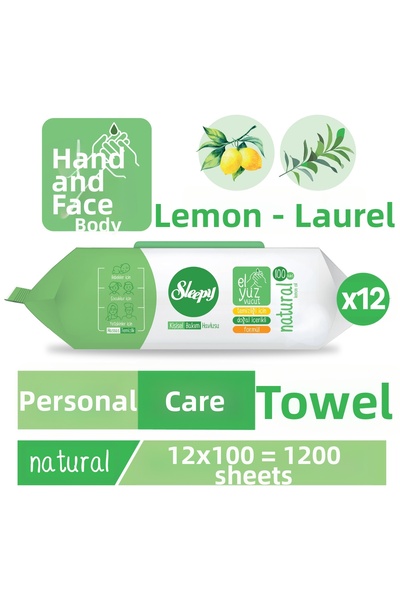 Sleepy Natural Personal Care Towel 12X100 (1200 Sheets)